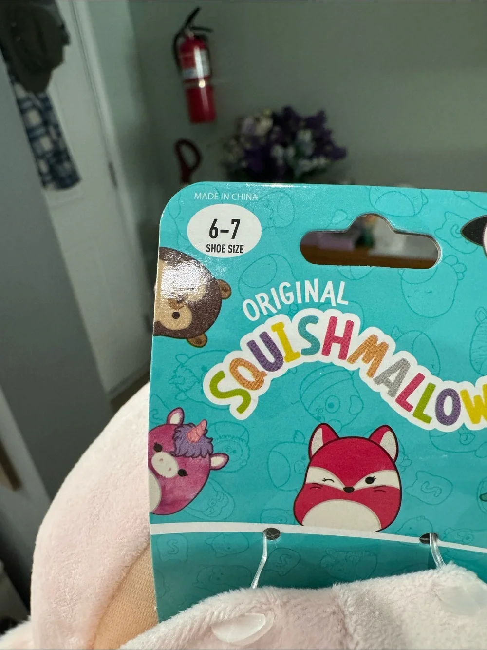 Squishmallows Slippers, Size 6/7